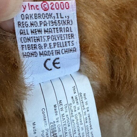 Vintage 2000 11 Ty Classic Sheriff the German Shepard Stuffy - Picture 7 of 9